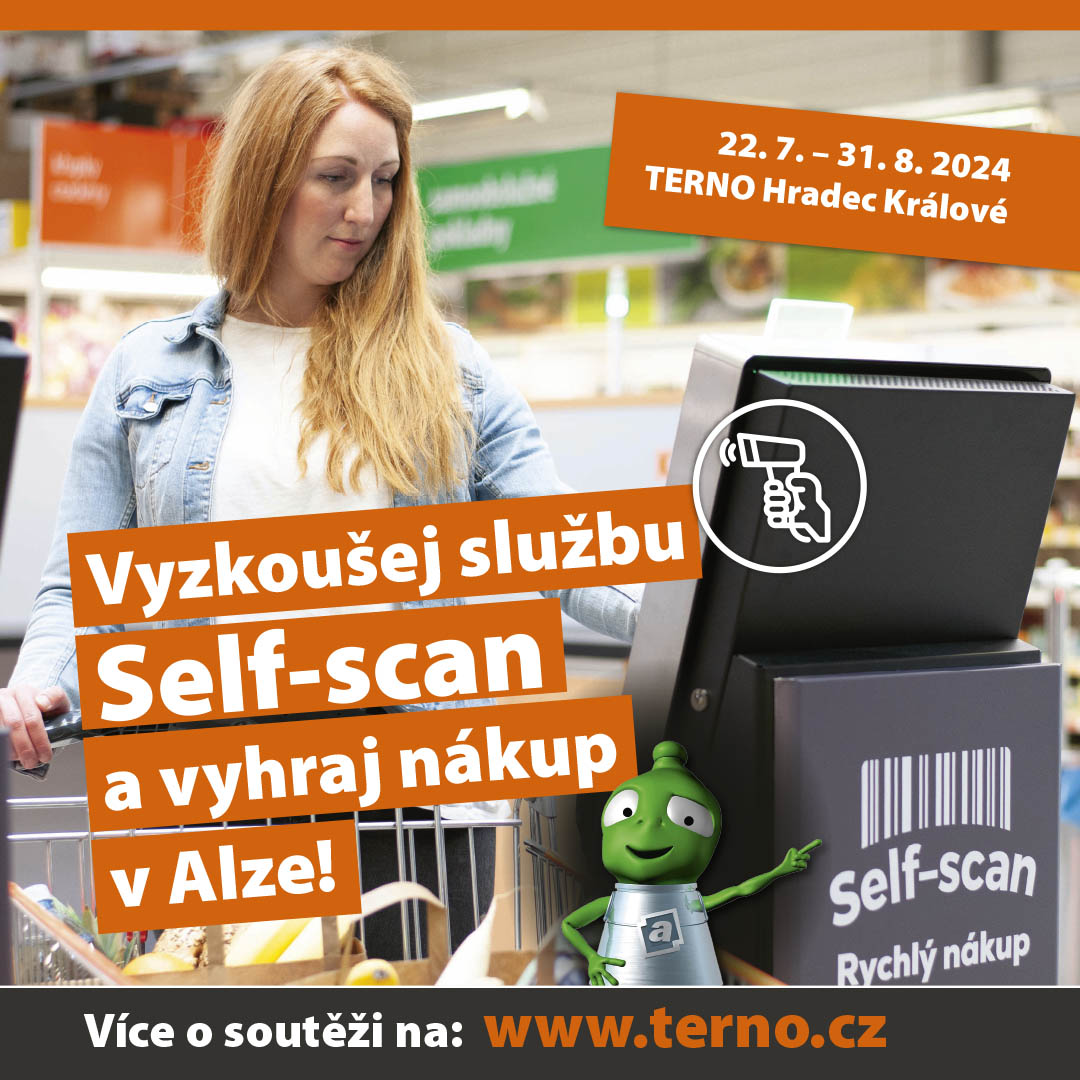 🔫 Vyzkoušej službu Self-scan a vyhraj nákup v Alze❗️