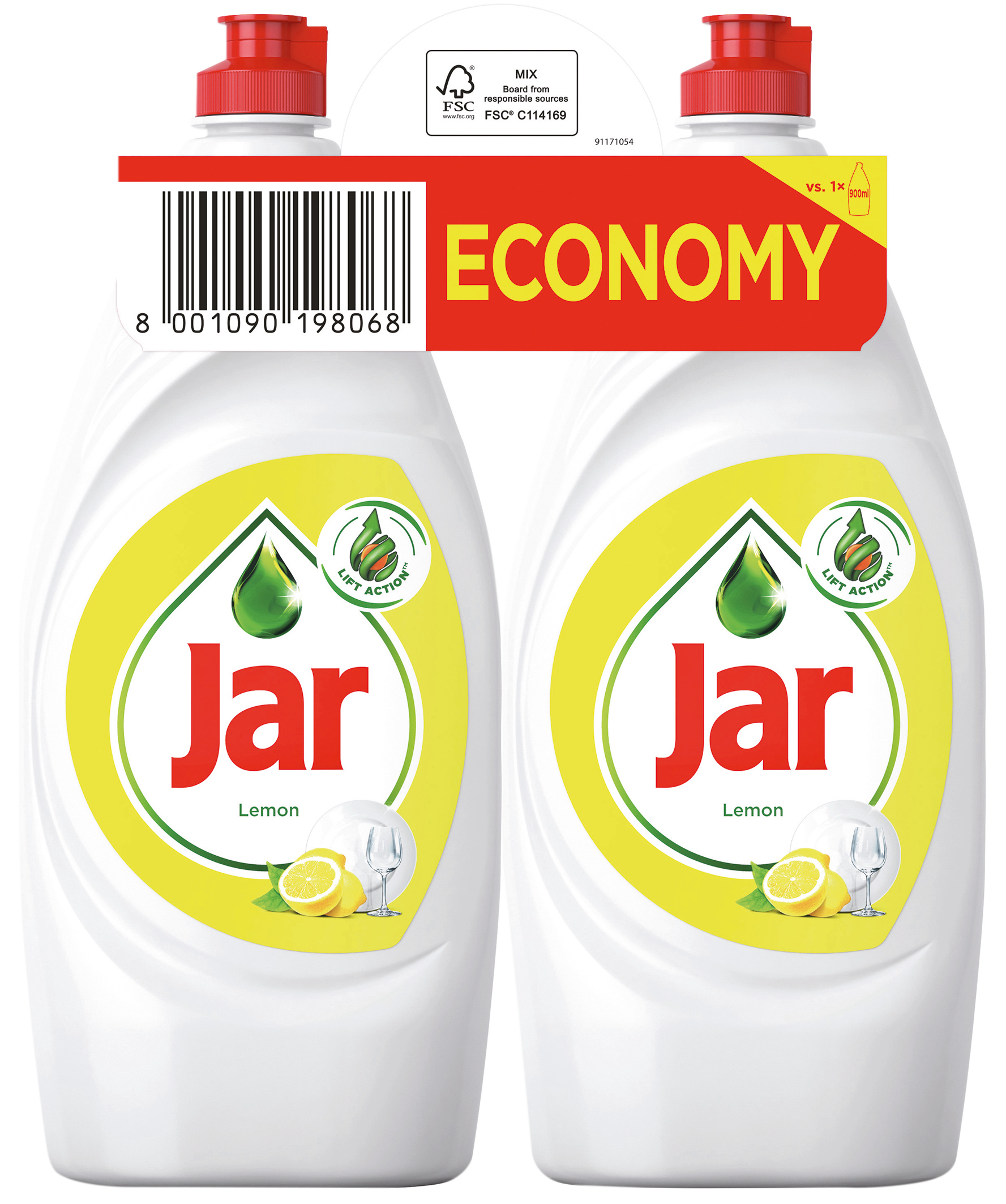 jar lemon 2 x 900 ml 8001090198068